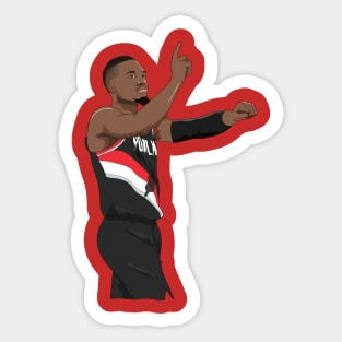 Damian Lillard 'Dametime' Sticker